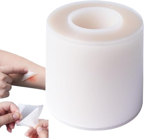 Hydrokolloid Bandage 5cmx1.5 m, Hydrokolloid-rolle Für Wundverbände, Atmungsaktive Hautfreundlich Flexible Feuchte Heilung Patch Rolle, Hydrokolloid Verband Für Pickel, Schnitte, Kratzer