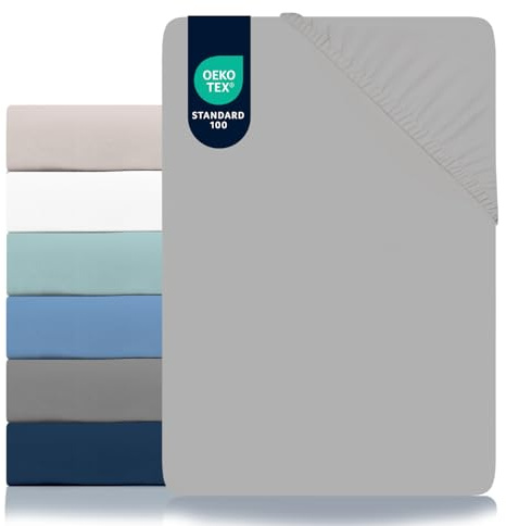 Dreamzie Sabanas 150 x 200 Ajustable - Microfibra Ultra Suave Oeko Tex Certificado - Ropa de Cama 150x200 - Gris Peltre