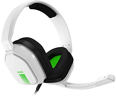 ASTRO Gaming A10 Gaming-Headset mit Kabel, Leicht & Robust, ASTRO Audio, Dolby ATMOS, 3,5mm Anschluss, Xbox Series X|S, Xbox One, PS5, PS4, Nintendo Switch, PC, Mac, Smartphone - Weiß/Grün