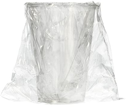PAPSTAR Kaltgetränkebecher, PLA pure 0,2 l Ø 7,03 cm, 9,7 cm glasklar einzeln gehüllt 88238 Trinkbecher Einwegbecher einzeln verpackt, 50 Stück