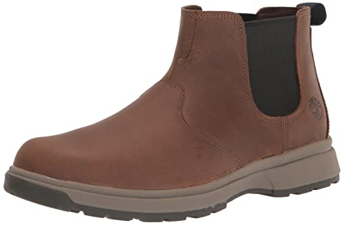 Timberland Atwells Ave, Stivaletto Chelsea Uomo, Medium Brown, 44.5 EU