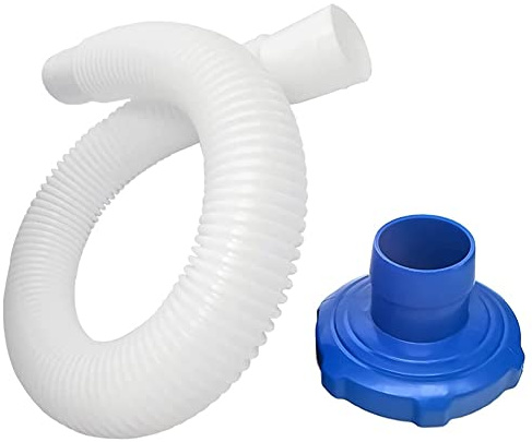 Cymwer Adaptateur de piscine pour Intex Deluxe Surface Skimmer Adaptateur de montage mural avec tuyau