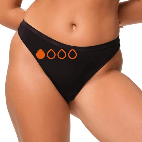 SNUGGS BRAZILIAN | Periodos de ropa interior ligera hemorragia | Ropa interior menstrual fina y absorbente | Hecho en la UE | Nylon reciclado | Alternativa sostenible a los tampones de vendadura