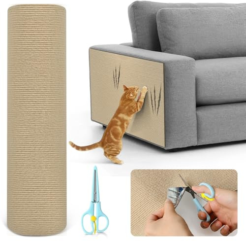 Klösmatta katt självhäftande, soffa och väggrepskydd för katter