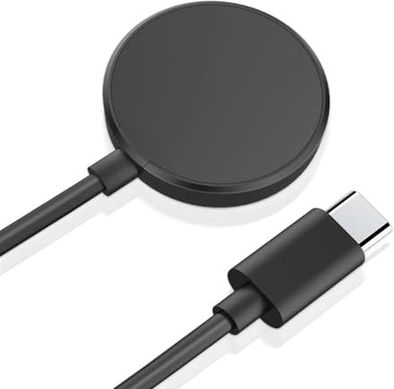 USB-C-Ladegerät für Samsung Watch-Ladegerät, kompatibel mit Samsung Galaxy Watch 7/6/6 Classic/5/5 Pro/4/4 Classic/3/Active/Active, magnetisches kabelloses Ladekabel für Classic/3 /Active/Active