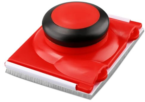 Thyonta Pennello a scatto per bordi, finitura per bordi, pennello in lattice per angoli ombreggiati, adatto per bordi floccati