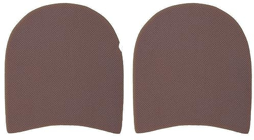 Sostituzione di Riparazione Scarpe, Sostituzione Anti-petto Scorri Suola ispessita Tacchi Tacco Naturale e metà per Scarpe in Pelle Accessori Marrone Chiaro (BROWN)