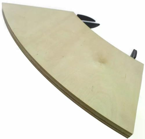 Anstecktisch 1/8 Umrandung - 100cm 10mm Feuerplatte Grillplatte 60cm Tisch #247