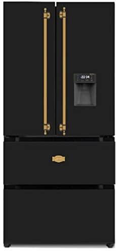 Kaiser KS 80425 Em Réfrigérateur Side-by-Side Rétro 183 cm de Haut 83,6 cm de Large No Frost 506 L