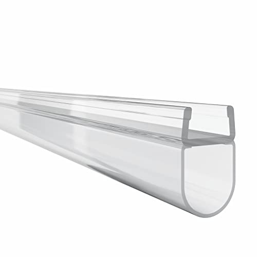 KRAUS Premium Duschdichtung DD-70 Duschtürdichtung für exakt 8mm Glasstärke à 2000mm in transparenter Optik Duschdichtungen für Duschtüren & Duschkabinen Dichtungen vom Profi