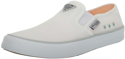 Columbia Women's Slackwater Breeze Slip PFG, White/ICY Morn, 10.5