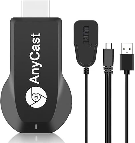 Adaptador de pantalla inalámbrico 4K 1080P HD-MI WiFi, receptor de espejo para i-phone, Mac, i-OS, Android a TV y proyector, compatible con Miracast Airplay DLNA