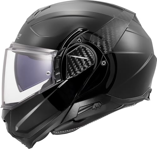 LS2, Modularer Motorradhelm ADVANT II SOLID Gloss Black