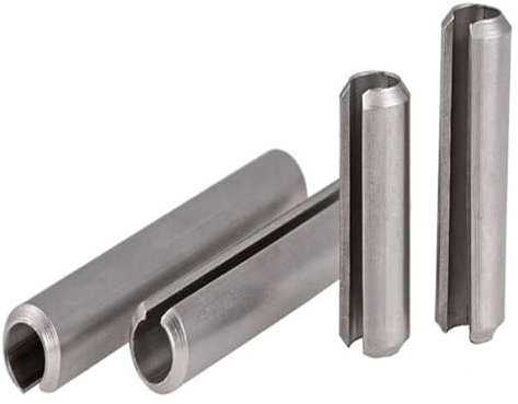 Perno a Molla scanalato Perno a Molla scanalato in Acciaio Inossidabile Perni a Rullo di Tensione con Perno Diviso con M3 M4 (Dimensioni: 10 Pezzi, Colore: M3x35)(M4x14,10pcs)