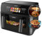 Cecotec Freidora de Aire sin Aceite de 10L con Doble Resistencia, Plancha, Grill, Air Fryer Cecofry&Grill Duoheat 10000 Essential. 2800W, Pared Divisoria Móvil, Temperatura Regulable, 10 Menús