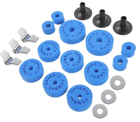 LIGIGWASH 1 Set Pads de EVA para Embrague de Platillos Tubo de Embrague Accesorios para Batería Profesional Duradero Obsequio para Músicos