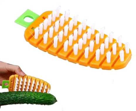 Flexibel grönsaksborste fruktrengörare skrubbare potatisborste
