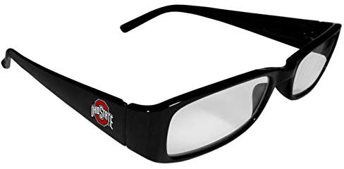 Siskiyou Sports NCAA Ohio State Buckeyes Unisex Printed Reading Glasses, +2.50, Black, One Size
