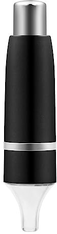 Molinillo de tabaco todo en uno para rellenar cigarrillos, molinillo de hierbas y especias, accesorios para fumar (Negro)