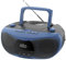 LONPOO Stereo Lettore CD portatile Bluetooth Boombox Connettività Radio FM, USB, AUX, Uscita cuffie, 5W RMS HiFi Altoparlanti (LP-D12BL)