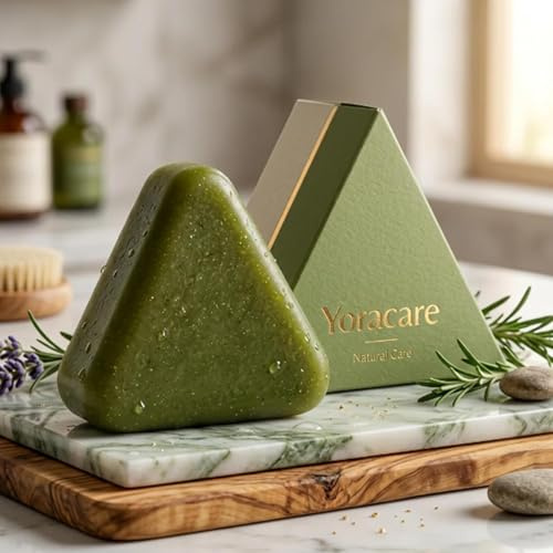 2026 New Yoracare Hair Soap, Korean Scalp Revival Bar, Natural Botanical Anti-Hair Loss Shampoo Bar – Gentle, Hydrating & Scalp-Friendly Herbal Care 3.71 Oz（1PCS）