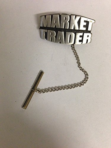 D4 Krawattennadel mit Kette, aus englischem modernem Zinn, von Giftsforall