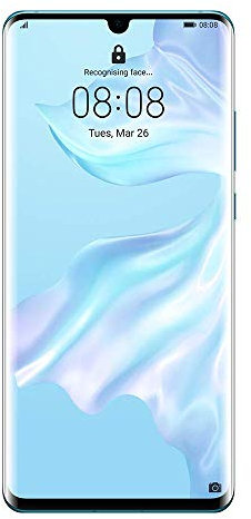 HUAWEI P30 Pro Smartphone 6.47 FHD+, 40MP Leica Quad Camera, 256 GB / 8 GB, sbloccato - Pietra di Luna