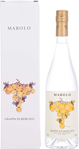 Marolo Grappa di MOSCATO 42% Vol. 0,7l in Giftbox