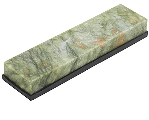 Pierre d'affûtage de couteaux en béryl, pierre d'affûtage de couteaux pratique et ferme en béryl naturel pour couteau pour ciseaux