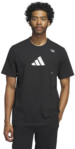 Adidas Men's Baseball Category Graphic T-Shirt, Black, Large