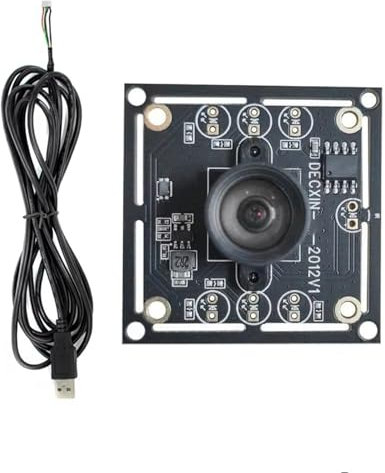 1 Set 100 Degree Camera Lens Module Bare USB Camera Module OV9732 1/4inch Lens Board With Conversion Cord USB Camera Lens Assembly