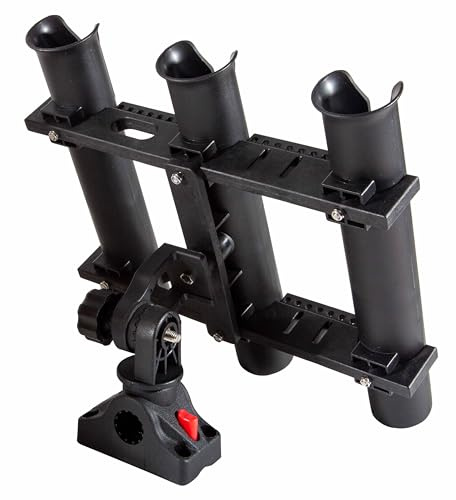 Ultimate Support De Cannes 3 Rod Rack & Mount - Support Bateau