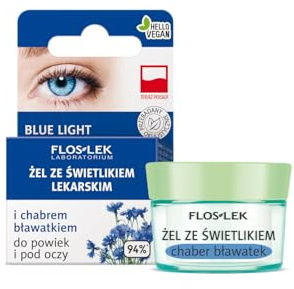 Floslek ögongel med ögonbryn och blåklint 10 g