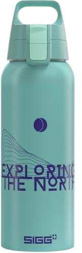 Sigg - Alu Trinkflasche - WMB ONE - Made in Switzerland - Kohlensäure geeignet - Auslaufsicher - Federleicht - BPA-frei - Outdoor - 0,75L & 1L