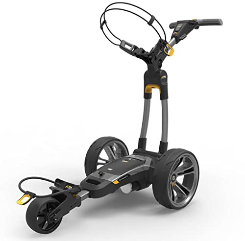 PowaKaddy CT6 GPS 36 Hole Golf Trolley - Gun Metal