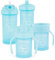 TWISTSHAKE All in one Drink Kit de Vasos con Boquilla, 4 st - 1x 360 Cup, 1x Mini Cup, 1x Straw Cup, 1x Kid Cup, 4 Meses, Chico, 78977