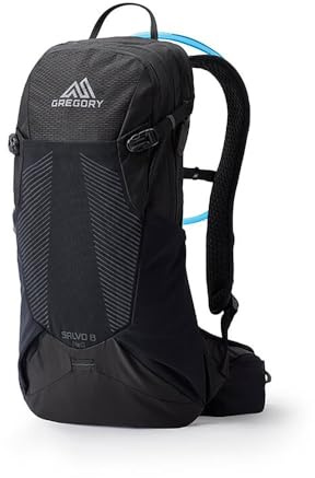 Gregory Salvo 8 H2O Rucksack inkl. 3l Trinkblase Herren schwarz