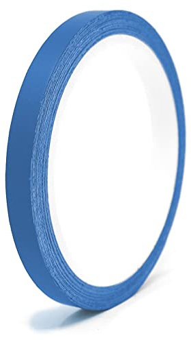 Finest Folia 10 Meter Matt Zierstreifen Auto LKW Motorrad Boot Modellbau Basteln DIY Deko Dekorstreifen Seitenstreifen Klebestreife selbstklebend (Azurblau matt, 6mm Breite)
