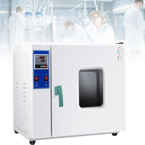 Electric Heating Constant Temperature Blast Drying Oven - Lab Forced Air Convection Drying Oven, Professional Box for Precision Drying