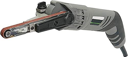 Accesorios for amoladoras, mini lijadoras de banda, 260 Lima de arena eléctrica Lijadora orbital Abrasiva 6 velocidades Máquina de acabado 220