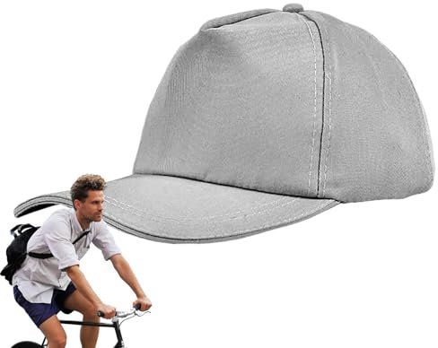Casquettes antichoc réglables pour sécurité Casquette de baseball anti-collision Doublure pour équipement de vélo, casques de vélo, casquettes pour vélo, patins et scooters, Gris, 0