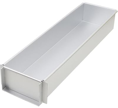 Cornice Per Torta Rettangolare - Cornice Da Forno Regolabile | Stampo Da Forno In Lega Di Alluminio | Cornice Da Forno Riutilizzabile | Strumento Per Preparare Dolci E Pasticceria | Tortiera Per Gelat