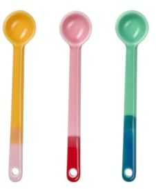 ASA Joy 3er Set Löffel, Smoothie Colors L. 10 cm