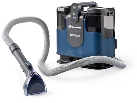 Vacmaster EasyClean Go Cordless Carpet Spot Cleaner, Portable Cordless Stain Remover, and On-the-Go Upholstery Cleaner, Adjustable Power Modes, Cleaning Solution Included & 2-Year Guarantee