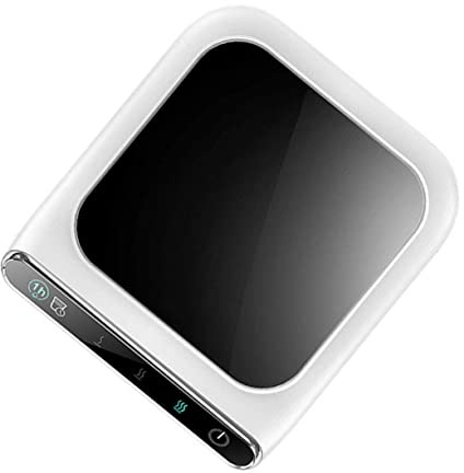 GALPADA USB Cup Heating Coaster with Auto Shut Off Level Temperature Control Electric Mug Warmer for Office Home Dorm Travel Compact Fast Heating Beverage Heater