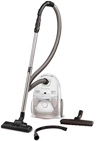 MOULINEX- Aspirateur avec sac - MO3967PA - Blanc/Rose