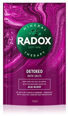 Duva män+Care Radox Detoxed badsalt, 900 g