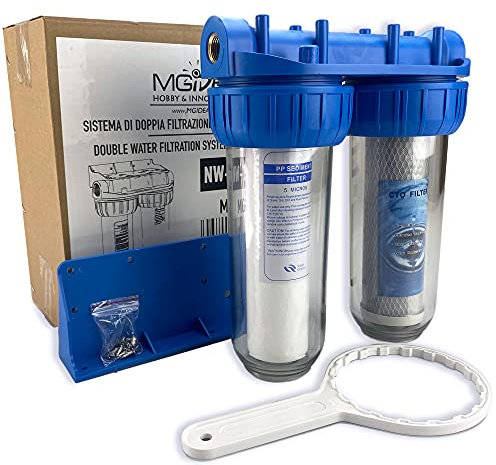 MGidea NW-BR10B3 1/2 - 3/4 - 1 conexión (3/4 26,16 mm, tradicional) - Filtro de agua