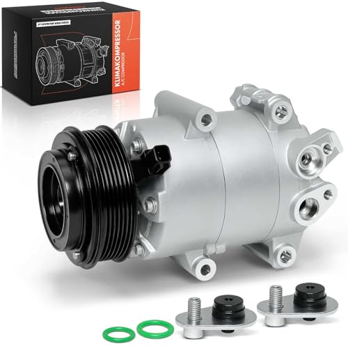 Frankberg Compresseur de Climatisation avec attelage Compatible avec Fiesta Berline Fiesta VI CB1 CCN Focus III B-Max JK Remplacer# AV1119D629BB, y compris huile prép