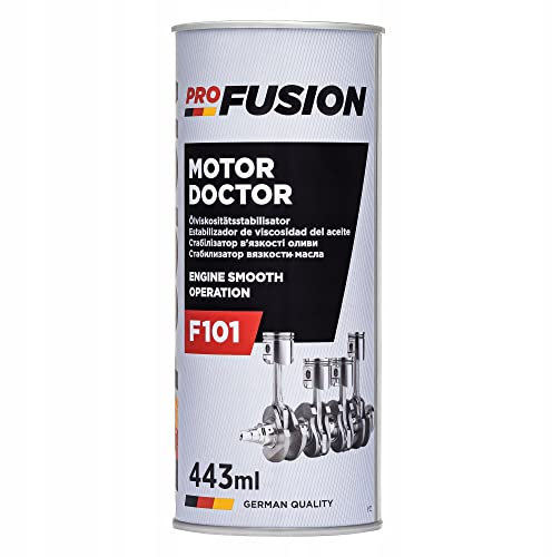 ProFusion Aditivo de Aceite para Motores Gasolina y Diésel - Motor Doctor - Estabiliza la Viscosidad del Aceite y Reduce su Consumo - Limpiador de Motores con Desgaste Medio y Fuerte - 443 ml